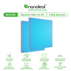 Nanoleaf Blocks Squares Add-On Kit (2 Panels)