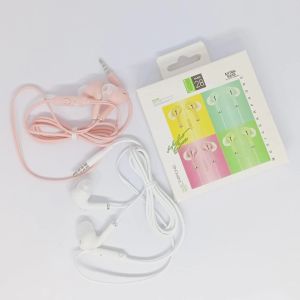HEADSET/HANDSFREE/EARPHONE/ MP3 MACARON STEREO EARPHONE WARNA WARNI SUPER BASS