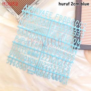 HOW.R.U | 2-5cm - Huruf Tambahan untuk Letter Board / Papan Nama Bayi / Menu Cafe / Properti Foto
