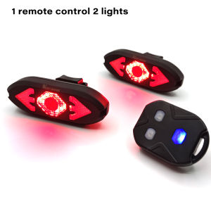 Đèn Hậu Xe Đạp Điều Khiển Từ Xa Không Dây Đèn Hậu Xe Đạp Cảnh Báo Sạc Lại Được Bằng USB Đèn Hậu Xe Đạp Có Tín Hiệu Rẽ