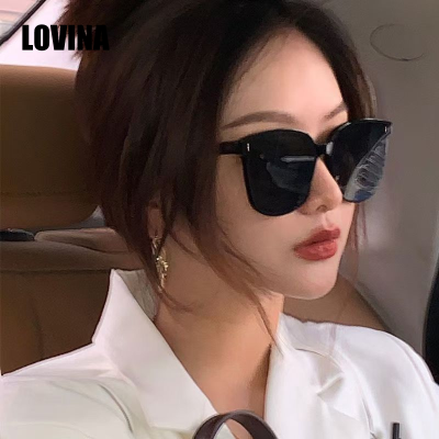 Sunglasses, high-end sunscreen and UV protection sunglasses, showing a small face, the same style for men and women