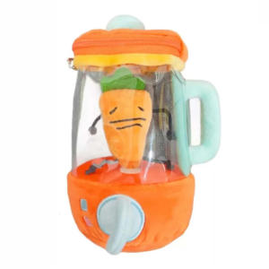 Educational Carrot Juicer Plush Toy Stuffed Vegetable Perfect For Kids Birthday Interactive Carrot Juicer Plush Toy