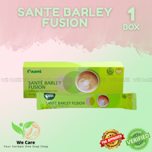 Barley Fusion Coffee Mix with Barley Grass 15g x 10 Sachet Beverage Fiber