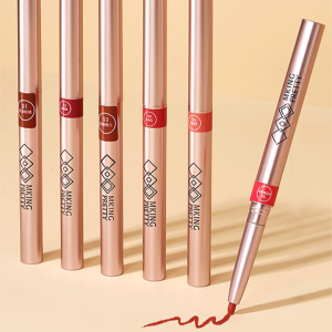 Womens sculpted lip liner outlines precise lip shape waterproof color nonstick blush lip pencil