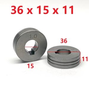 Cornerr 36x15x11mm Roller Wheel V U Knurled Groove Mig Aluminium Steel Flux Cored Wire Feed Feeder Motor Welder Machine Y5R7K