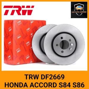 *ReadyStock*🇲🇾 (2pc) TRW Disc Brake Rotor Rear for DF2669 - HONDA ACCORD S84 S86