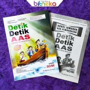 Buku Detik-Detik AAS (asesmen Akhir Sekolah) SD/MI 2023 + Kunci Jawaban dan Pembahasan - Intan Pariwara