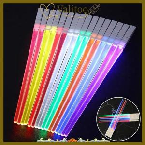[Valitoo] 1 PCS LED Lightsaber Luminous Chopsticks Detachable Washable Reusable Free Tableware For Kitchen Dinner