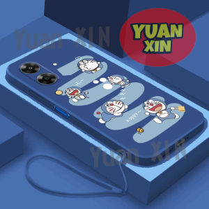 เคสโทรศัพท์ Realme Note 60 เคสโทรศัพท์โดราเอมอนออกแบบซิลิโคนเปลือกอ่อน TPU เคสกันกระแทกปลอกป้องกันกล้อง