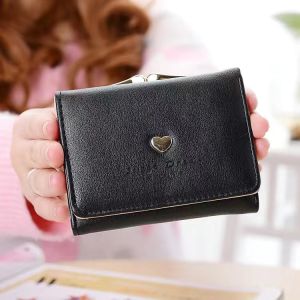 New wallet women short fashion small card bag coin bag กระเป๋าสตางค์ใหม่ผู้หญิงแฟชั่นสั้นการ์ดกระเป๋าเหรียญ