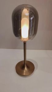 Rechargeable Wireless Touch Lamp Desk Lamp for Decoration Candle Warm Bedside Lights Portable Camping Night Lamp LED Table Lamp