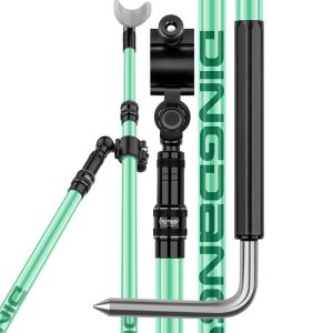 Thanh chắn gió cao cấp DINGDANG gác chắn gió cao cấp phụ kiện hỗ trợ gác cần kim loại