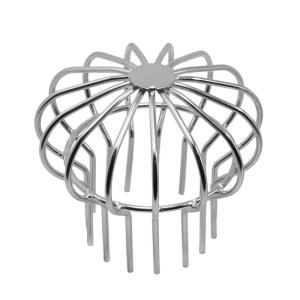 Strong Steel Anti Clogging Drain Caps Round Outdoor Drain Cover for Outdoor Use Balcony Patio Water Drainage System