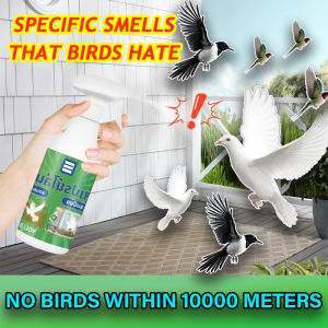 No birds ！ECeta Bird repellent Penghalau burung Pigeon repellent Bird repellent outdoor Suitable for mother and baby Easily drive away.  Halau burung merpati Halau burung 驱鸟喷雾