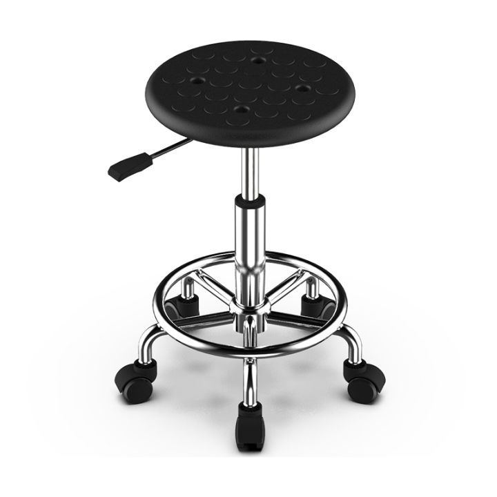 Antistatic lifting rotating stool stainless steel stool