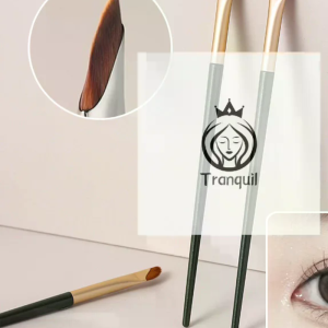 Upgrade Eyeliner Eyebrow Brush Slanting Flat Sickle Blade Eyeliner Brushes Wool Fiber Eye Brow Contour Professional Makeup Tools H260729