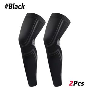 KEND Lightweight Compression Leg Sleeves Full Leg Elastic Full Length Leg Sleeves Lengthen Support Leg Sleeves Cycling