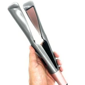Máy duỗi tóc và uốn tóc 2 trong 1 Máy uốn tóc 1 inch Điện áp kép Xoắn thẳng Máy uốn tóc Làm nóng nhanh Bàn ủi uốn gợn sóng2026