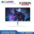 Nvision N2455-Pro 23.8" IPS 100hz 1920*1080 Monitor Black and White | N-Vision 23.8" Inch LED Monitor | LED Monitor. 