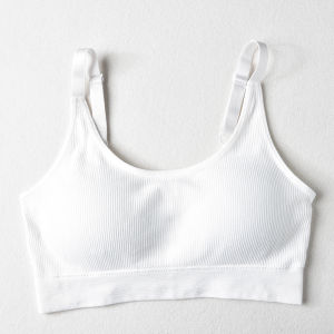 Lizida Women Seamless Wireless Sports Bra Simple Stretch Vest Underwear