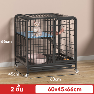 😺รับประกัน5ปี😺 กรงแมวพับได้ กรงแมว กรงแมว 2-4 ชั้น กรงอพาร์ทเมนท์แมว กรงสุนัข กรงกระรอก กรงกระต่าย กรงพับ กรงสัตว์เลี้ยงลวด กรงสัตว์เลี้ยงขนาดใหญ่