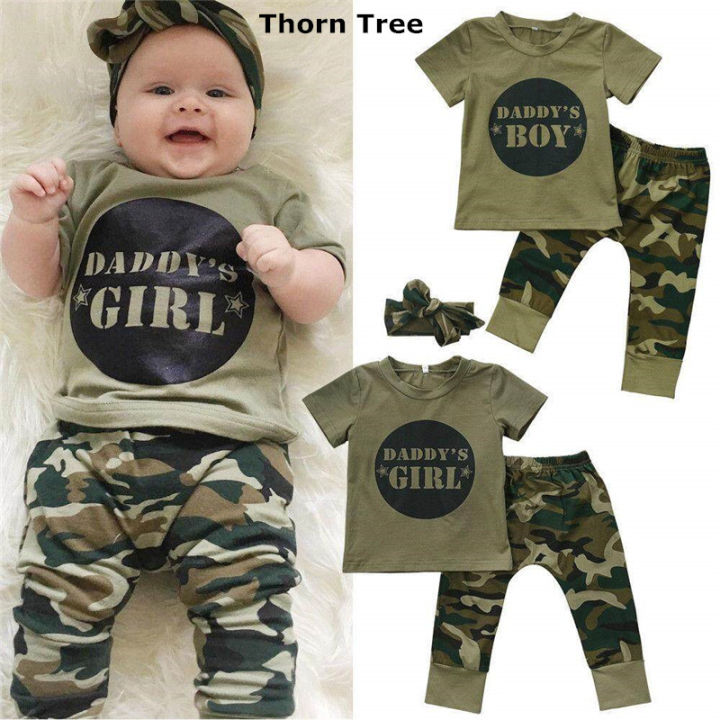 Toddler Boy Baby Boy Camo Pants Thorn Tree Newborn Toddler