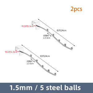 SXH 2 Chiếc Giá Treo Quần Áo Kệ Móc Cửa Sổ Chống Trộm Cửa Sổ Ban Công Khung Cửa Sổ Lưới Chống Trộm Lan Can Giá Đựng Quần Áo Nhỏ Giá Phơi & Dây Phơi Quần Áo