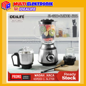 Blender Set 3 Tabung Idealife IL-220A / IL220A Blender Bahan Makanan