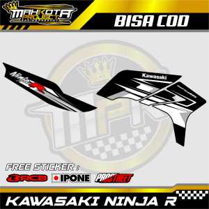 STRIPING VARIASI KAWASAKI NINJA R / STICKER LIST VARIASI MOTOR NINJA R
