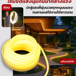 แสงนุ่มนวล แรงดันต่ํา ได้รับ กันน้ำ ชุดสูท สไตล์ มีความยืดหยุ่น แถบแสง แถบไฟสีนีออน