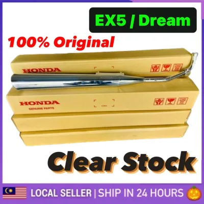 100% Original Honda EX5 Dream Muffler Exhaust Ekzos (Ready Stock) EX5 HP HIGH POWER DREAM Exhaust exzos ori ADA COP SIRI