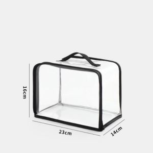 【SG Dliver】 V Bag Anti-Dust Transparent Moisture-Proof Mildew-Proof Frosted Bottom PVC Luxury Storage Organizing Fully