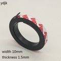 1Meter/lot Rubber Magnet 10*1 20*1 30*1mm self Adhesive Flexible Magnetic Strip Rubber Magnet Tape width 10mm/20mm/30mm
