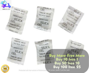 Silica Gel Moisture Absorber Pack | Anti Humidity & Mold Dehumidifier | Dry Agent Desiccant Beads for Storage Shoes Bags Electronic