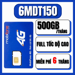 SIM 4G Mobifone Trọn Gói 1 Năm 12MDT150 6MDT150 CÓ 500GB/THÁNGTốc Độ Cao Thả Ga Truy Cập - Sim Giá Cực Rẻ | FREESHIP - CHƯA KÍCH HOẠT