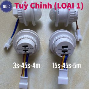 [HCM]Công Tắc Cảm Biến Chuyển Động Hồng Ngoại (LOẠI 1) Tuỳ Chỉnh 5-24V DC 220V AC
