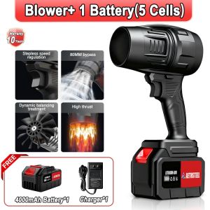 OKEA Turbocharged Violent fan Powerful Blower Long-lasting lithium Battery Blowing water and Dusting