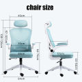 Coospro Gen Korean Ergonomic Chair Computer Chair Office Chair with Arm Rest Adjustable Headrest Swivel Office Chair Study Chair Home Office Chairs Gaming Chair. 