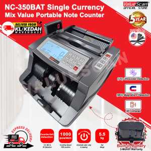 Valuescan NC-350BAT Portable Note Counting with Built-in Rechargeable Battery / Bank Money Counter / Bill Counting Machine