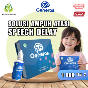 Generos – Multivitamin Mempercepat Kemampuan Anak Bicara dan Meningkatkan Kecerdasan Anak
