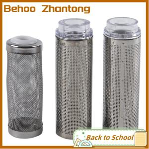 Behoo ที่กรองตู้ปลาสแตนเลสท่อกรองล่วงหน้าสำหรับตู้ปลาอุปกรณ์เสริมท่อกรองล่วงหน้าสำหรับตู้ปลา