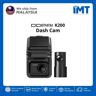 DDPAI K200 Dash Cam | 2K + 1080P Dual-Channel | Integrated Al-Enhanced Parking Monitoring | ADAS