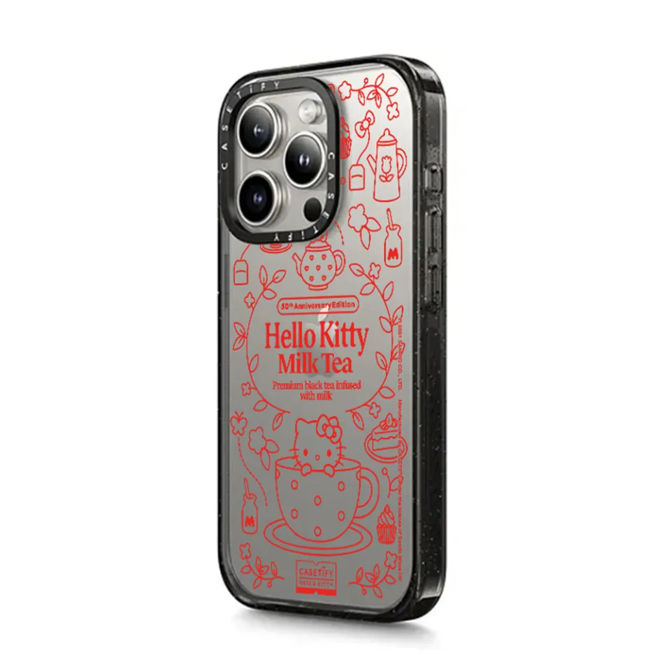 iPhoneアクセサリー CASETIFY Hello Kitty 50th Anniversary Sanrio 50th Anniversary Limited Edition Hello Kitty Phone