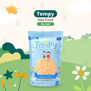 Abe Food Tempy Tempe Crispy Sea Salt - Cemilan Keripik Tempe Sea Salt