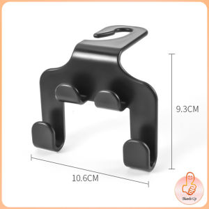 THUMBS UP ตะขอแขวนหลังรถ สีดำ ตะขออเนกประสงค์ในรถ Car Hook