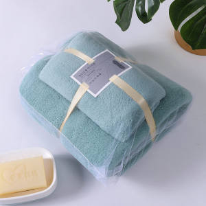 【BUY 1 TAKE 1】2in1 Set Towel Gift High Quality Microfiber Hand towel Face Towel Bath Towel Super Soft Comfortable Coral