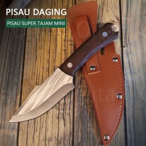 IMB.A305 Pisau Multifungsi Bahan Baja untuk Survival dan Dapur
