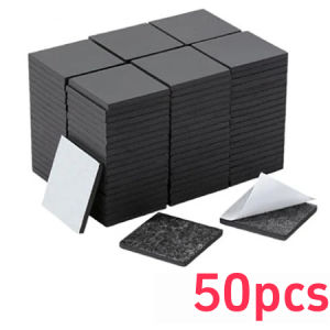 50/100Pcs Self-adhesive Magnetic Squares 20mm Round/Square DIY Accessories For Fridge