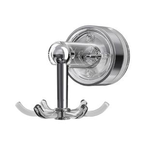 Heavy Duty 6 Claw Rotating Suction Hook Wall Mounted Kitchen Organizers Smooth Surfaces Suction Hook for Tile Glass wall