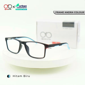 Djava x Urban - Frame Andra - Kacamata Kotak Model Pria Sporty Reguler